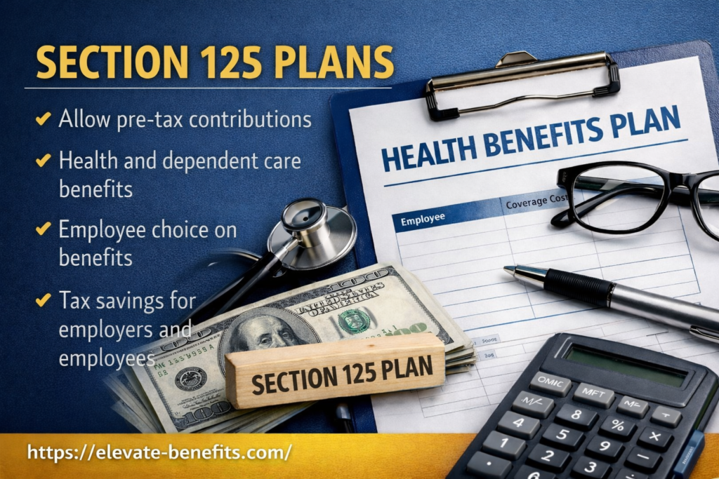 section 125 health benefit plan